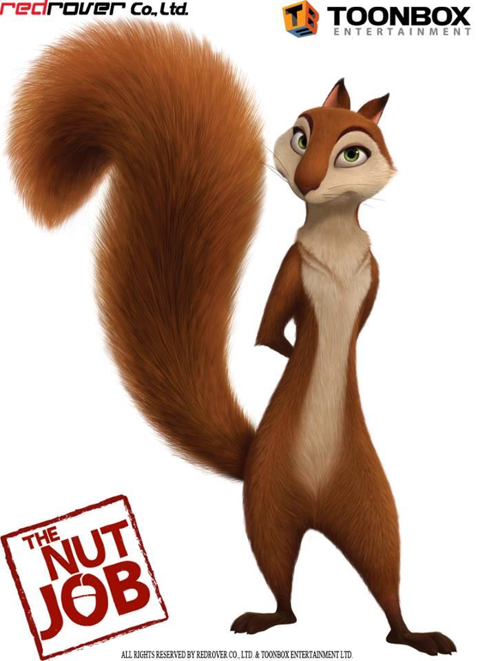 Katherine Heigl on Twitter: "A very sassy squirrel strikes a pose! First  look at my character Andie in the upcoming animated feature The Nut Job.  http://t.co/mxoGalcvGk" / Twitter