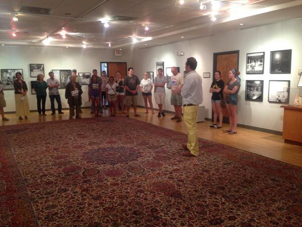 DSUArchives's tweet photo. Easton Selby presenting #BluesLand at Capps Archives Gallery. #DeltaHistory #deltablues http://t.co/Kvlu889Uwz
