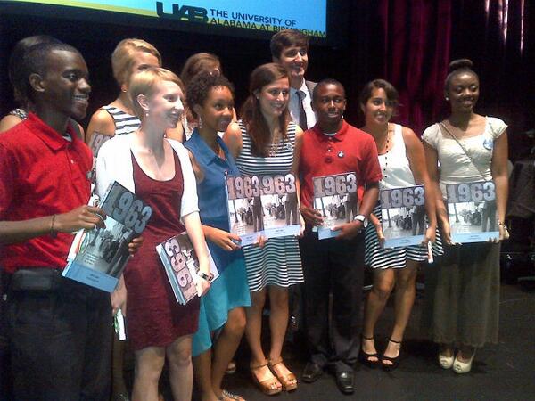 chandatemple's tweet image. What were u doing when u were 15? 16? These #Bham students are ready to change the world. #bhamyouth