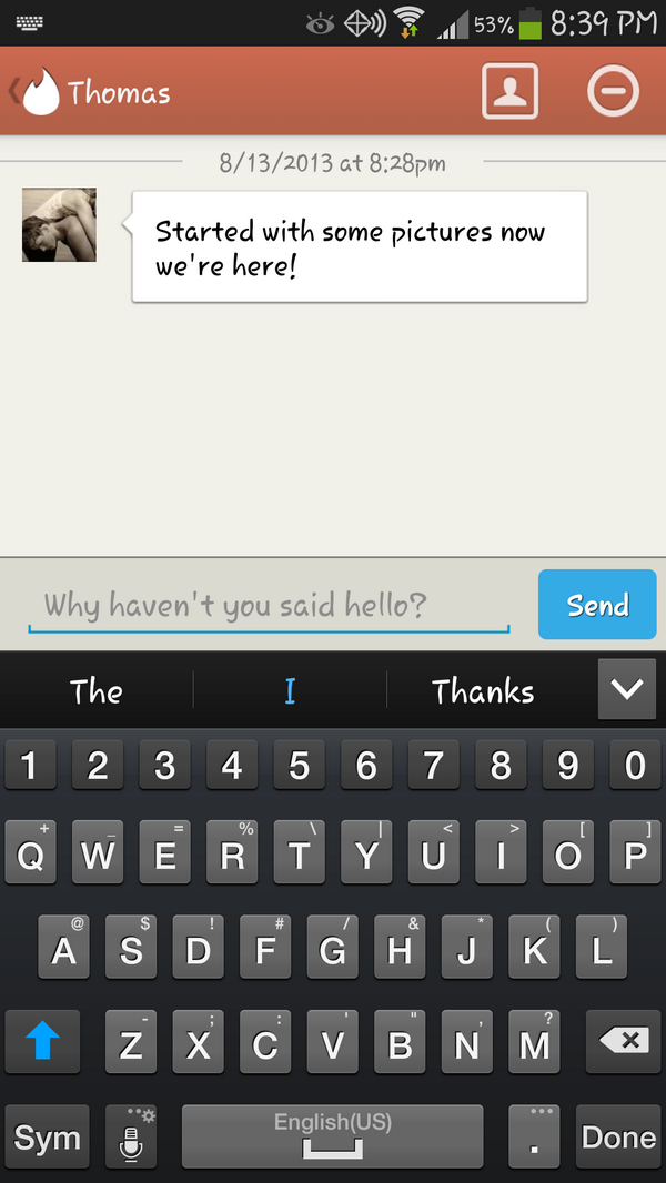 _TinderProblems's tweet image. This guy was pretty clever... not a #TinderProb