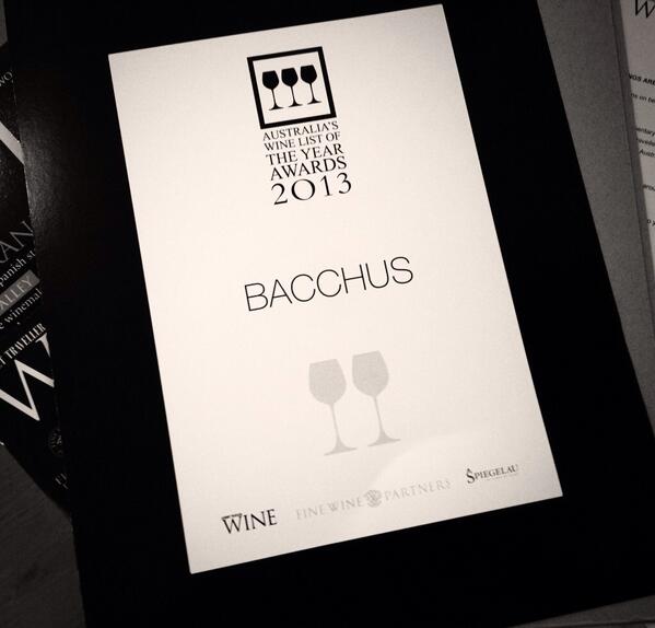 Bacchus Restaurant tweet media