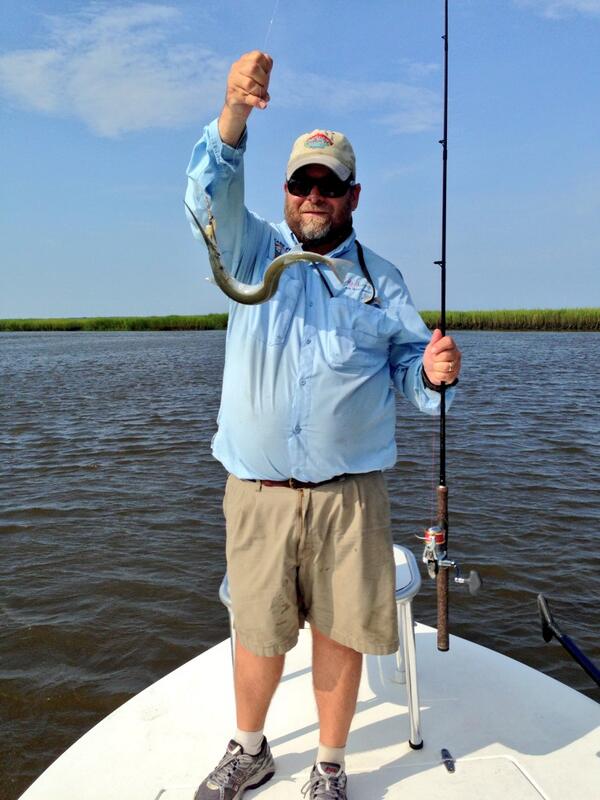 Successful needlefish trip at #baldheadisland