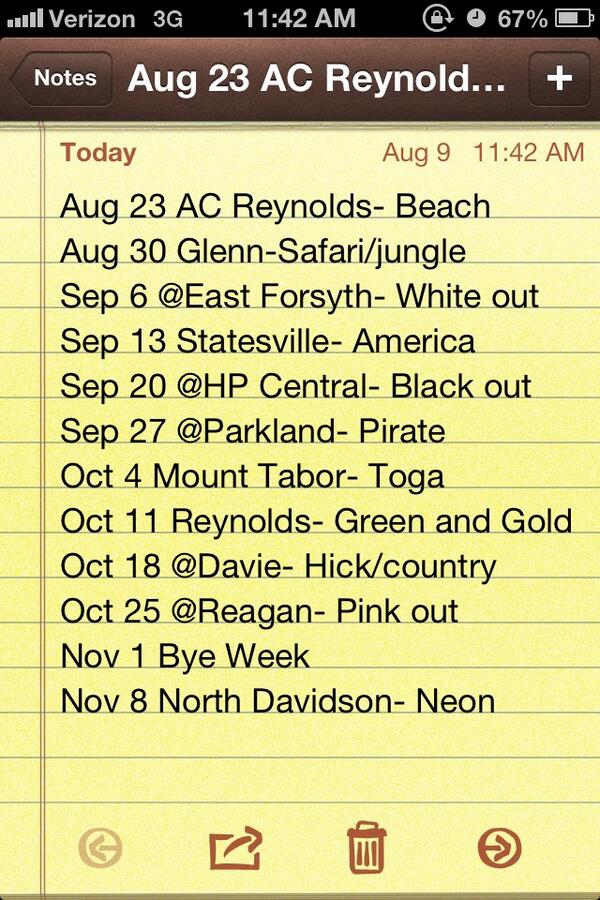 A new account will be made for the new year but here are the new themes for the 2013-2014 season! Go titans!