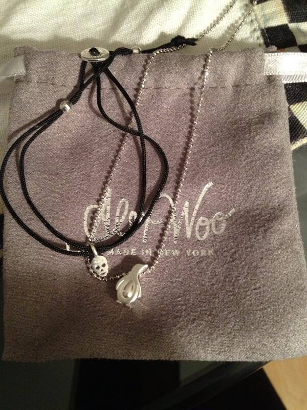 cfitz81's tweet image. Perks of my sister interning in the fashion world @shanmcfitz #alexwoo #skulls #penguin #bff #sisters