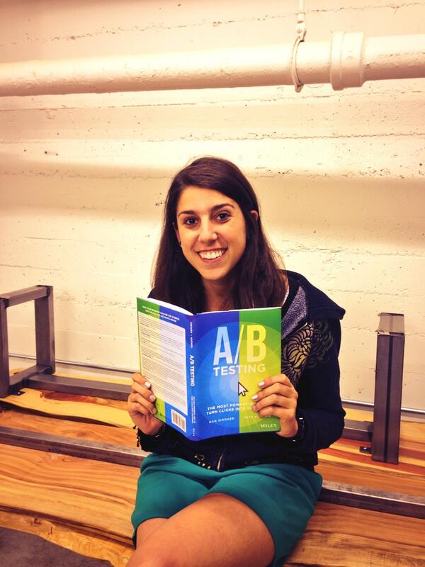 ABTestingBook's tweet image. The books are IN the building! #abtestingbook @CaraHarshman