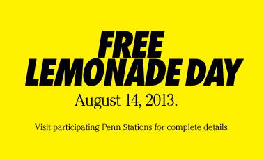 PennStationPark's tweet photo. Come visit us at our Park Rd, SouthEnd, or SteeleCreek locations for a Free Fresh Squeezed Lemonade.  Pucker Up!!! http://t.co/6PqRDwdWQr