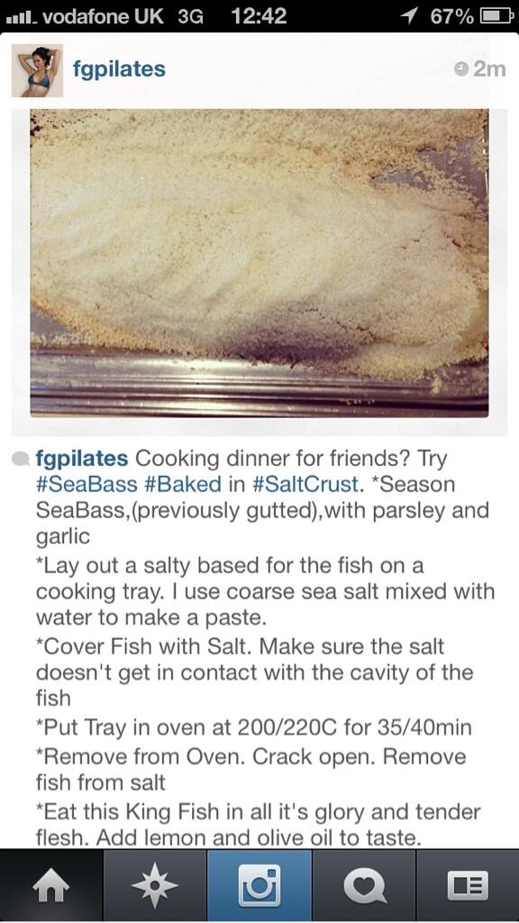 FrancescaMethod's tweet image. Cooking dinner for friends? Try #SeaBass #Baked in #SaltCrust. See recipe below. #Easy #Healthy #Yummi