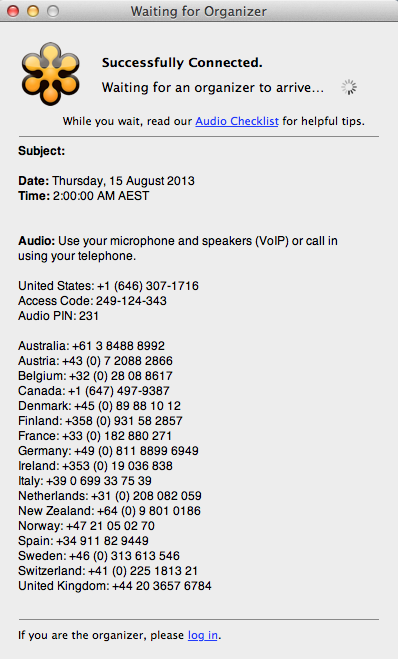 wefferch's tweet image. Ready to Go #AllAccessAnalytics ...&quot;Waiting for an organizer to arrive...&quot;