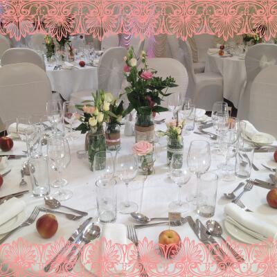 EnkaEventsLtd's tweet photo. Feel peachy with this gorgeous #bespoke country lace theme by Enka Events info@enkaevents.co.uk #weddings http://t.co/dgUcyEfNMG