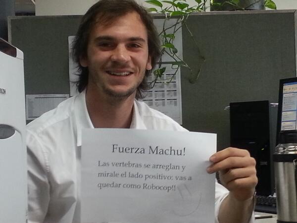 FedeRZ88's tweet photo. @maximodz @rialjorge  al mal tiempo buena cara! #fuerzamachu http://t.co/roTMyBvQ9N