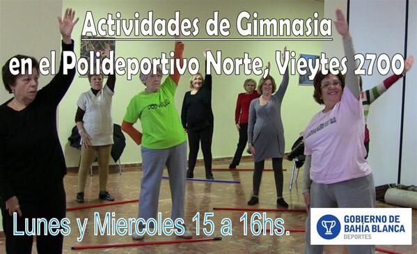 ACTIVIDADES MUNICIPALES EN EL POLIDEPORTIVO NORTE "GIMNASIA"