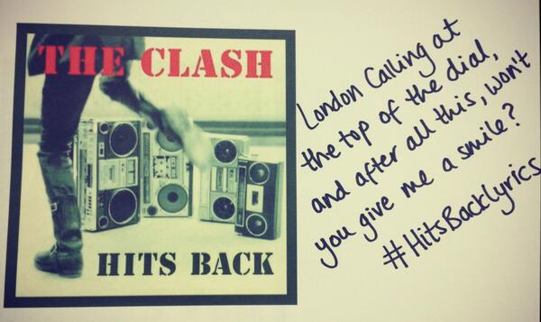 TheClash's tweet photo. #HitsBacklyrics http://t.co/6X0tKv5RqW http://t.co/BSE5aNzzJk