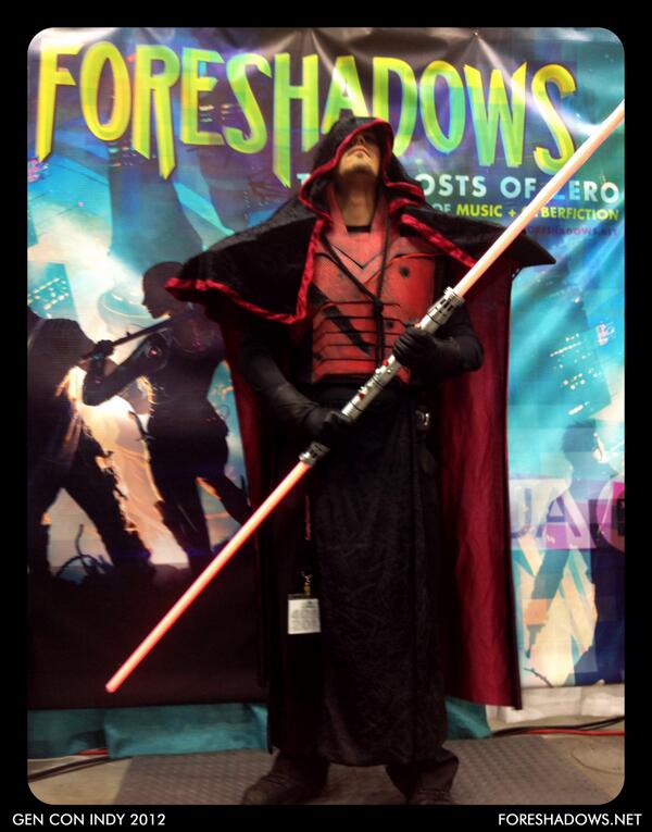 Foreshadows's tweet image. He ain't takin' #Sith from nobody. As seen at #GenCon1749