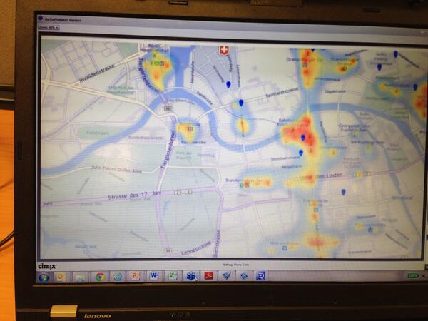 Mp_Barrett's tweet image. Cell phone usage on public transport #lumira #AllAccessAnalytics