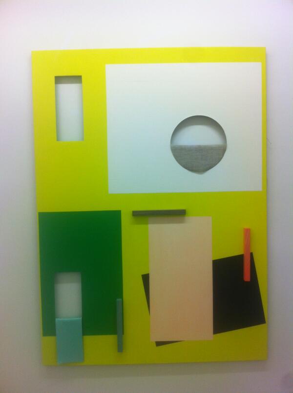 NYPostModern's tweet photo. Sven-Ole Frahm @Galerie Richard ... Also: @galleryc24 -don't need a 'no pictures' notice if nothing is worth a photo http://t.co/Jy6qFDjrzl