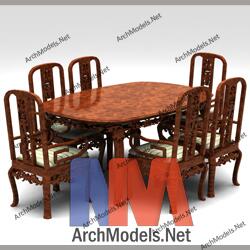 . Download now for FREE: goo.gl/uWTGbb ... #Brown #ClassicDiningRoom #ClassicFurniture #DiningChair ...