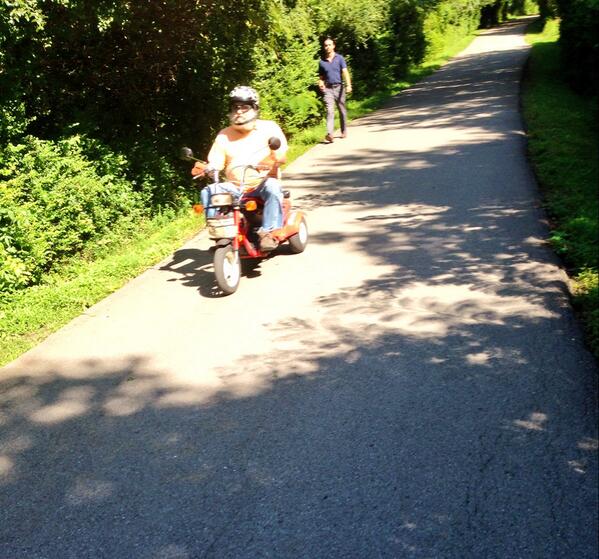 rwest80's tweet image. CHEATER!!!! #Nashville #greenway #startexp