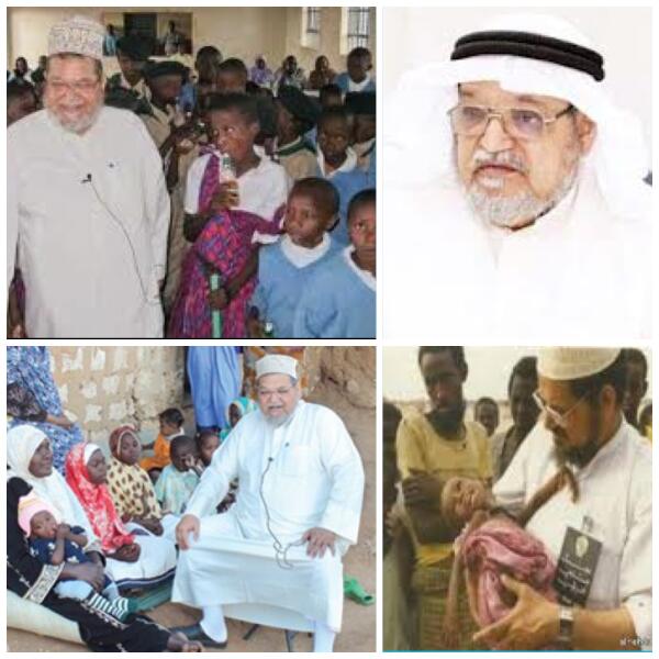 يبكي الأيتام والأرامل ومحبو الدعوة،
لـ #وفاة_عبدالرحمن_السميط ،
ترك الطب وغادر الكويت لأفريقيا،
رب اغفر له وارحمه