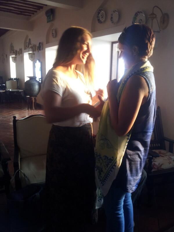 We welcomed our newest Rotarian Poppy - works for the #DTreeFoundation reducing maternal &amp; infant mortality on Pemba