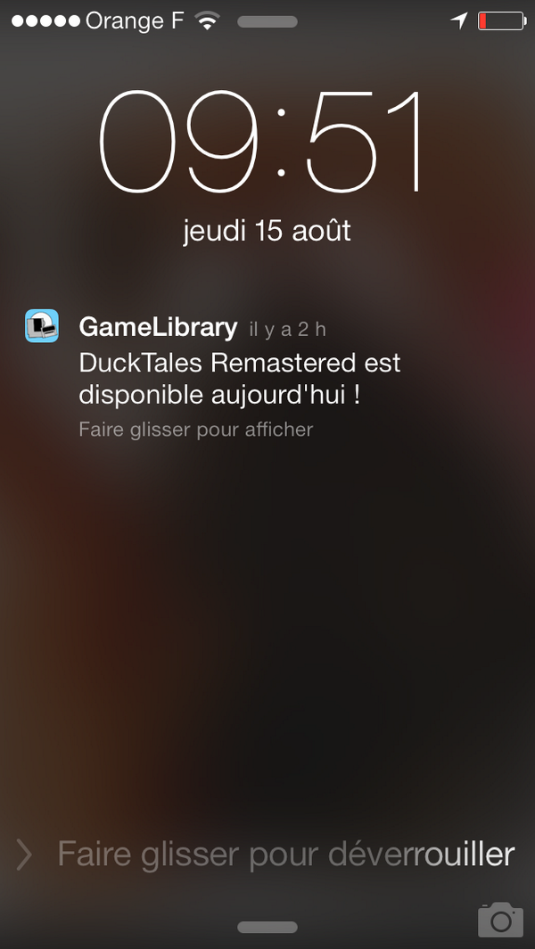 SeigneurPoticha's tweet image. Ça c’est une notification comme je les aimes. Merci @Game_Library