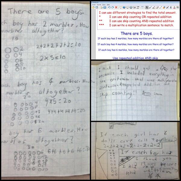 ruthcortejos's tweet image. Student reflections on success criteria #anpstpl #reflecting #learningintention #teaching #year2