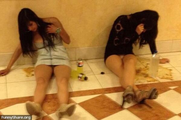 In case you were wondering, I don't need to change my underwear. Today has started brilliantly. Unlike these girls...