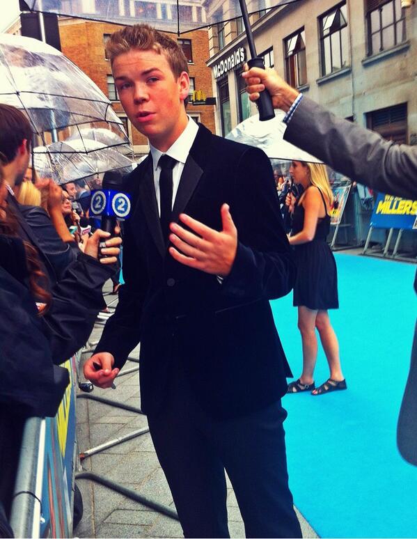 BevanVm's tweet photo. @PoulterWill incredible interviewing you at #werethemillers premiere, you are so dapper and VERY charming! SEE IT!! http://t.co/ROZkMowLuC