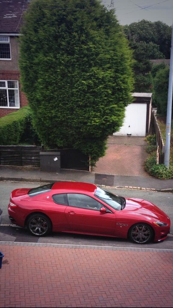 Mums unreal milf of a friend pulls up in a brand new Maserati. Love a cougar you know