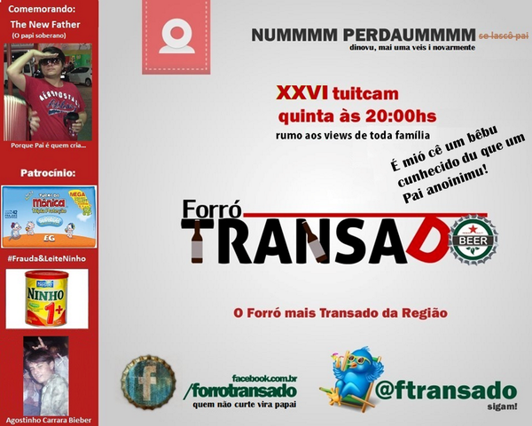 ftransado's tweet photo. ÉÉÉÉÉÉÉÉÉEÉÉÉÉ hoji... Num perdaum por nada nesse mundo #PeeeeeeeeeeeeeelaMorDosMeusFilhinhooosss http://t.co/0I1hZKwxQY