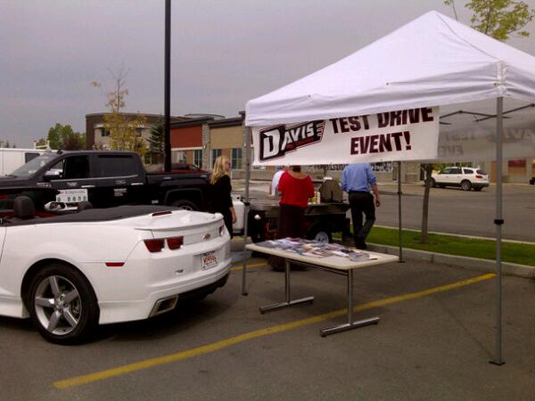 DavisGMAirdrie's tweet image. #TestDriveEvent @staplesCanada #airdrie #BBQ