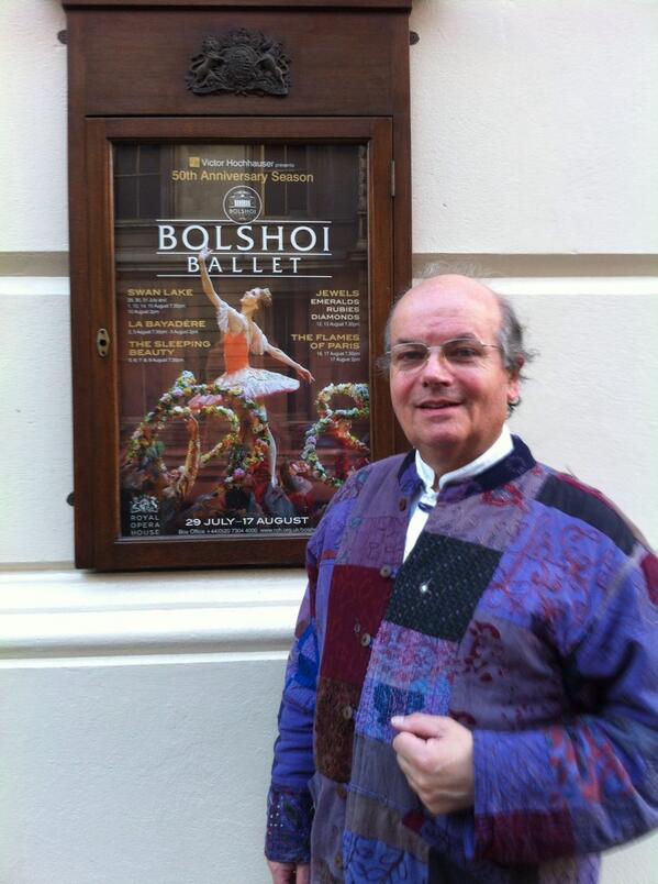 robert_cheesman's tweet photo. Ready for Swan Lake with the Bolshoi Ballet. http://t.co/qPmw3D37tU
