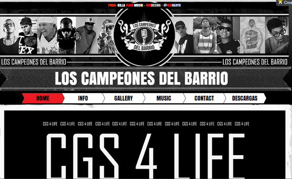 Killa_FlowMusic's tweet image. Chekea La Pagina #WebOfficial De Los Campeones Del Barrio | (#Actualizada) | 
campeonesdelbarrio.wix.com/loscampeonesde… | Follow @_LCDB