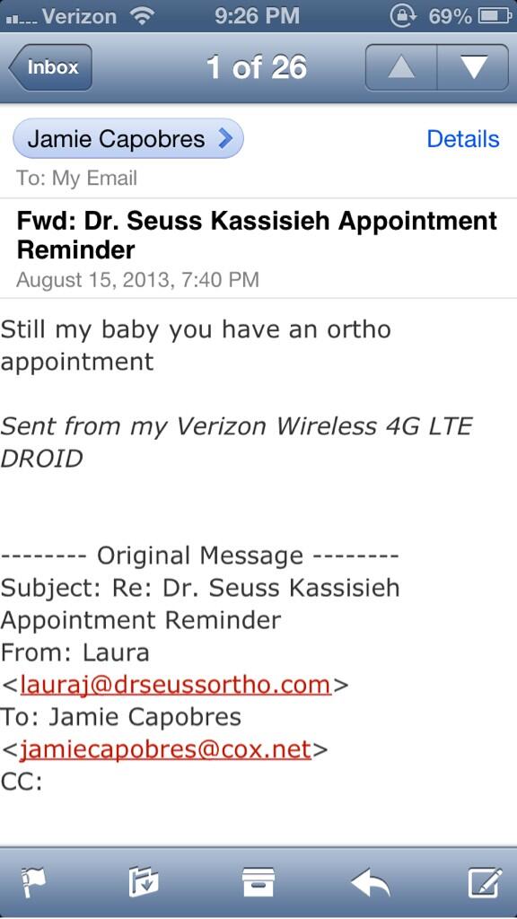 christy_maren's tweet image. Mom&apos;s doing anything to keep me her &quot;baby&quot; before I leave #ortho #notgoing