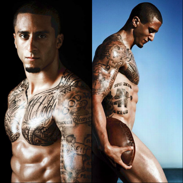ESPNTheBody's tweet photo. Colin Kaepernick... http://t.co/KQCOOMn16S