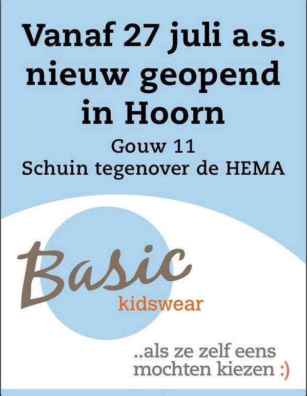De winkel in Medemblik is definitief gesloten! De nieuwe winkel  hebben wij gevestigd in het mooie centrum van Hoorn.