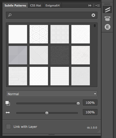 toledox82's tweet image. My Photoshop was tunned =) #csshat #enigma64 #subtlepatterns #photoshop #plugin @MadeBySource plugin.subtlepatterns.com