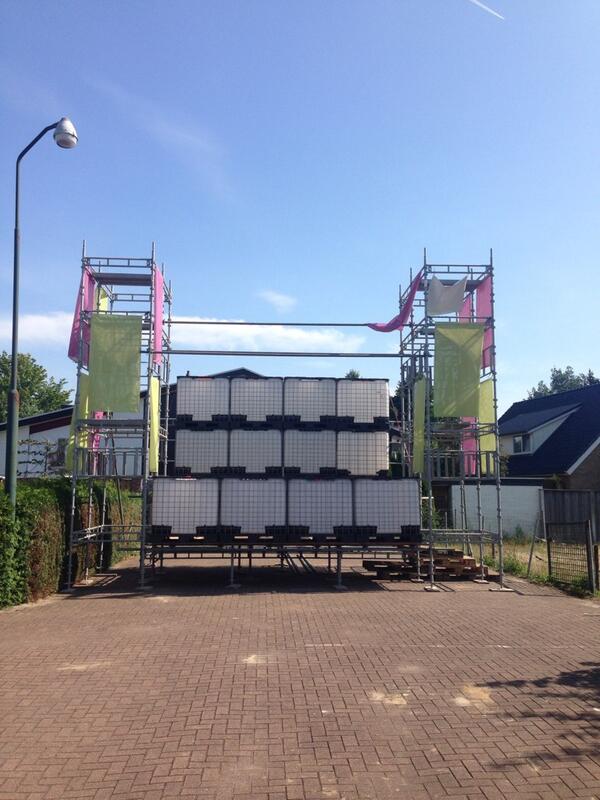 SummerBFestival's tweet image. De opbouw is in volle gang!