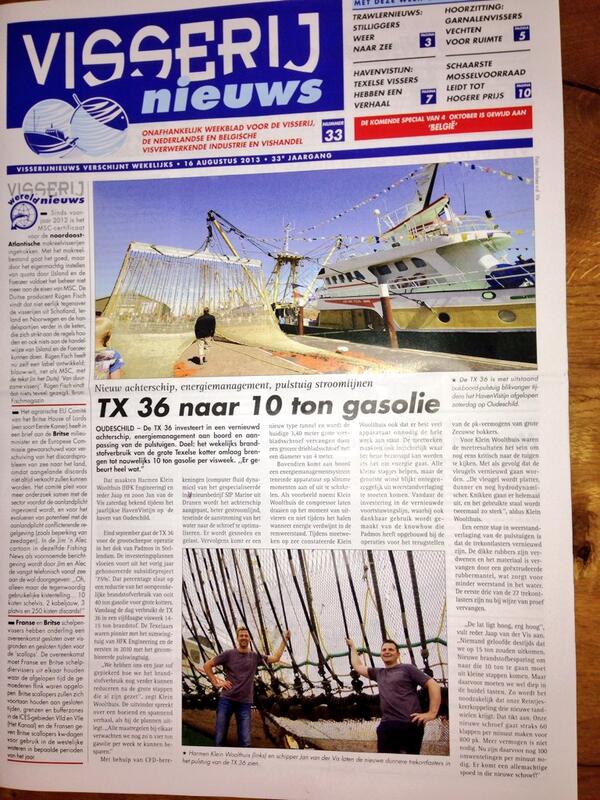 stalrozenburg's tweet image. Mooi artikel in de @visserijnieuws met @Jan_TX36 en #HFK