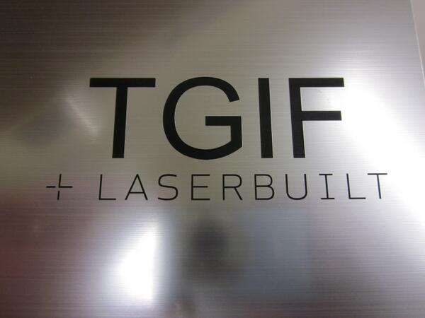 laserbuilt's tweet image. #TGIF #laser #laserengraving