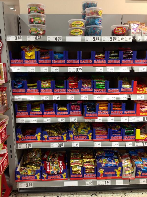 The perils of touring Germany - I've definitely tried 90% of these Haribo's.
