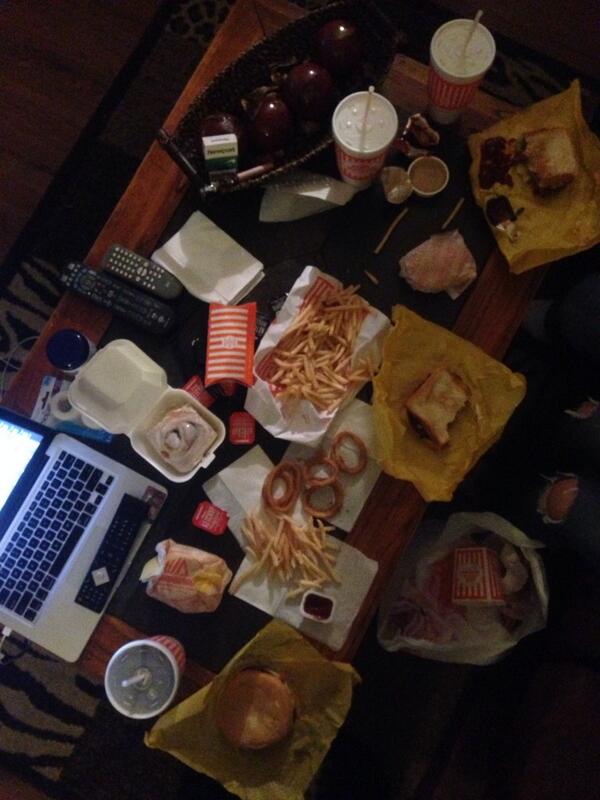 theandymc's tweet photo. TOO FAR GONE @Whataburger http://t.co/ZpC8okmC9S