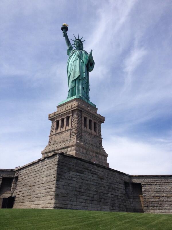 USAForeclosedoc's tweet photo. Day 4 filming AMERICA FORECLOSED doc #documentary #film #usa #americaforeclosedoc #statueofliberty #america #freedom http://t.co/UZrizn0wTP