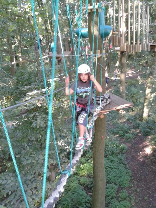 Gisteren heerlijk sportief met mijn zoon bezig geweest. Het was goed geregeld bij #funforest in #rotterdam