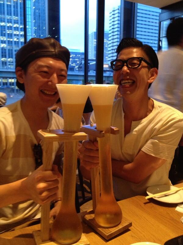 haruaya0409's tweet photo. かんぱぁぁーい。 http://t.co/iPWlEQGvXF