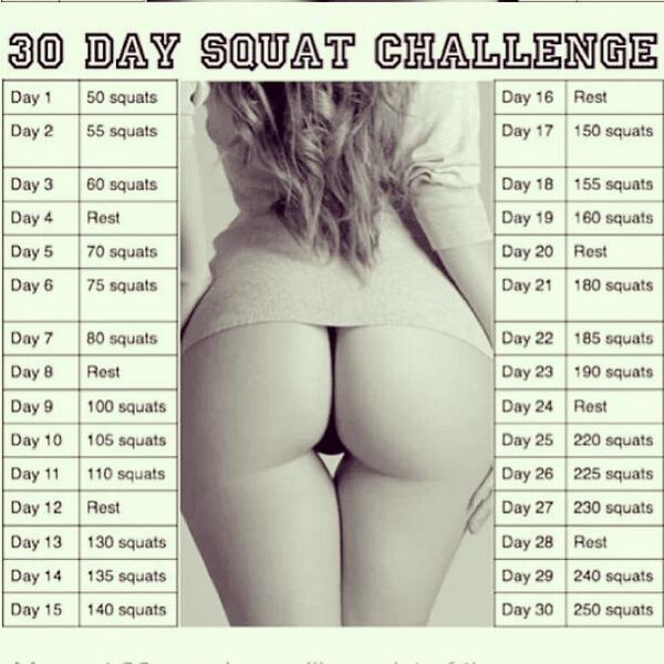 KY_BRUNETTE's tweet image. 30 day squat challange! Wie doet er mee? #iSquat