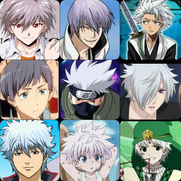 天然ハコ Twitter પર 髪の色シリーズ第７弾 好きな銀髪キャラいたらrt あなたのお気に入りキャラは いるかな Http T Co 6unbct0uwt