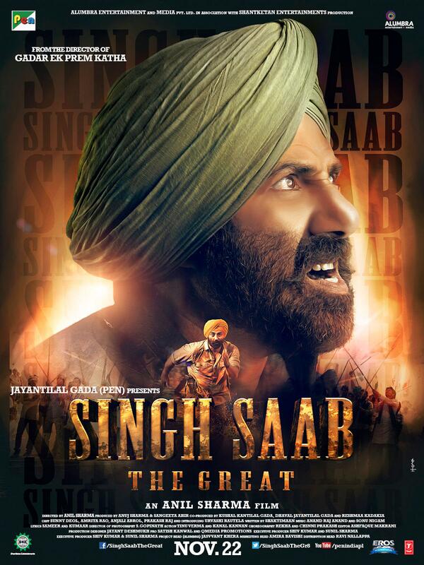 ypdofficial's tweet photo. The roar of #SinghSaabTheGreat will be heard all over. We bring you the Roaring 3rd poster. RT to spread the word! http://t.co/W58bj3Sp3T