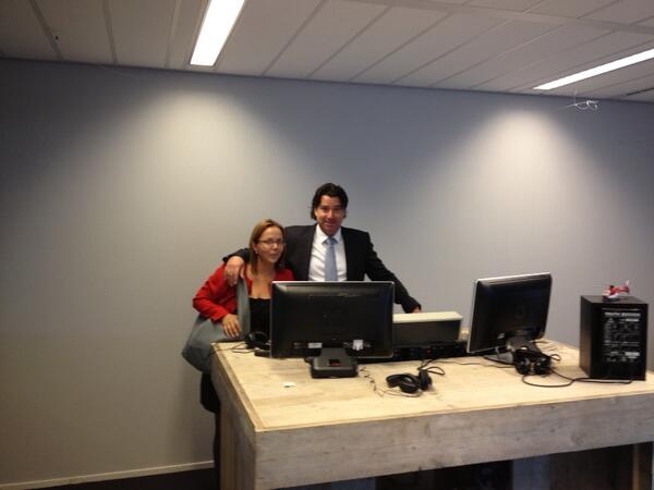 mishaverbeek's tweet photo. RT @willemoverbosch: "Gaaf @USGLegalNL @accashouwer op @MKBRadio :) http://t.co/S3FGughKRP"