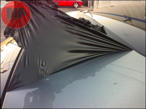 DipWrap's tweet photo. For all our skeptical, YES it peel and it peel EASY! #plastidip #dipwrap #montreal #wrap http://t.co/tU3yh2qLkr