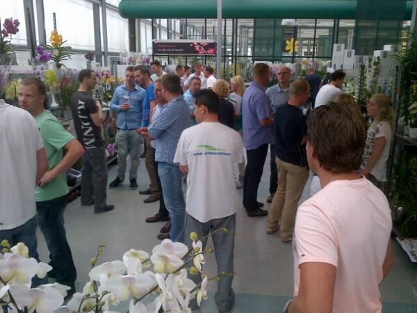 Corchidee's tweet photo. De OrchideeenPlaza mag met 125 bezoekers (41 export bedrijven) best wel weer succesvol worden genoemd. http://t.co/Xcno6mcB82